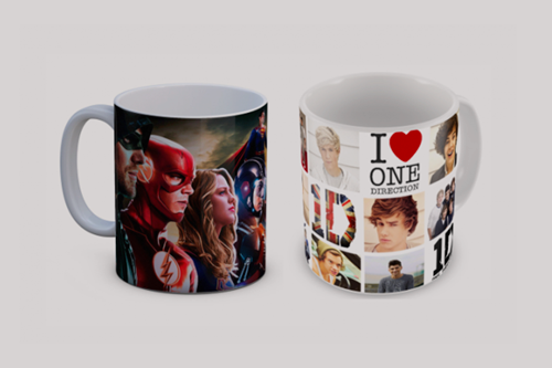 caneca de porcelana